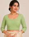 Tew Premium Crush Lycra Stretchable Blouse Collections